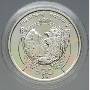 Slovenská republika 1993 – 2008. 500 Sk 1997 Pieninský NP