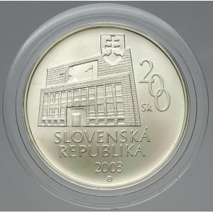 Slovenská republika 1993 – 2008. 200 Sk 2003 Karvaš