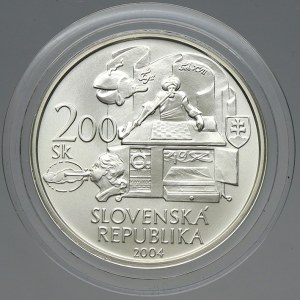 Slovenská republika 1993 – 2008. 200 Sk 2004 Kempelen