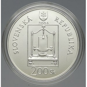 Slovenská republika 1993 – 2008. 200 Sk 2004 Segner