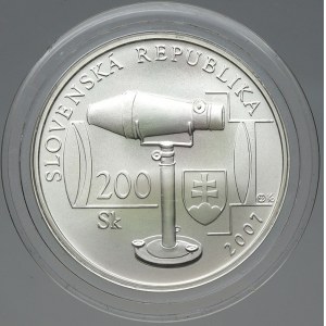 Slovenská republika 1993 – 2008. 200 Sk 2007 Petzval