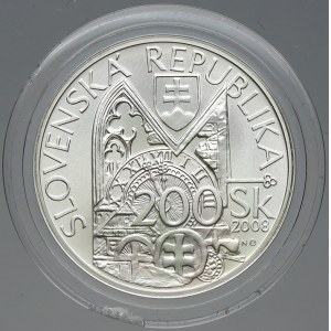 Slovenská republika 1993 – 2008. 200 Sk 2008 Kmeť