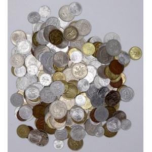 Konvoluty. Konvolut mincí ČSSR 1946-1992 0,67 kg