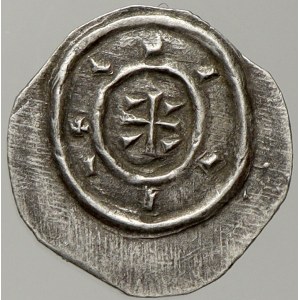 Ladislav III. (1204-05). Denár. Husz.-84. rub vyražen excentr.