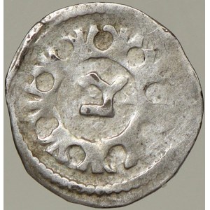 Béla IV. (1235-70). Denár. Husz.-306. část. nedor.