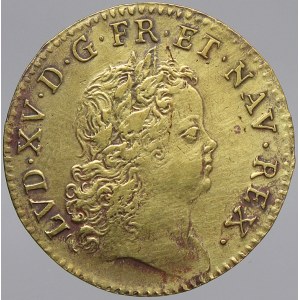 staré zahraniční tokeny. Francie. Ludvík XV. Token b.l. (1719) na dobytí Fontarabie v Baskitsku. Mosaz 27 mm
