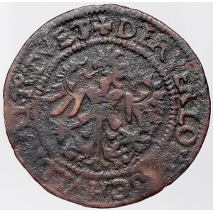 Ferdinand I. Početní peníz b.l. Tyroly – Hall. Prokisch-A.1/3/15. dr. kor.