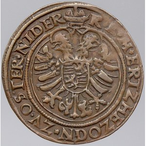 Ferdinand I. Početní peníz 1562 Vídeň – Hartmann. Prokisch-A.3/1/35. vada mat. - prasklina na rubu (plena)
