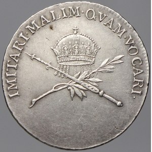 František II. / I. Malý žeton ke korunovaci Marie Terezie na uherskou královnu v Budíně 10.6.1792.