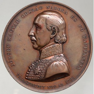 Josef Antonín Habsbursko-Lotrinský. 50 let palatinem Uher 1846.
