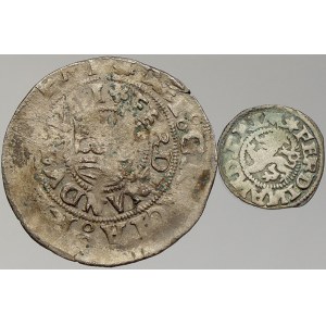 Ferdinand I. Pražský groš 1537 (n. prohnutý), bílý peníz b.l.