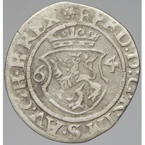 Ferdinand I. 2 krejcar 1564 Jáchymov – Geitzkofler (obrácené N – IИF). MKČ-148