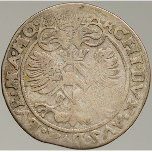 Maxmilián II. Bílý groš 1575 Jáchymov – Geitzköfler. MKČ-238