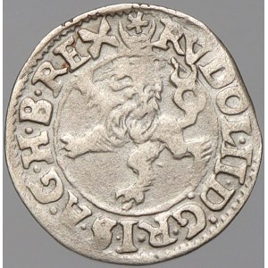 Rudolf II. Malý groš 1598 Jáchymov – Hoffmann