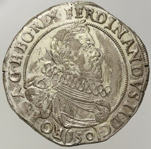 Ferdinand II. Mince kiprová. 150 krejcar 1623 Praha – Suttner. MKČ-695
