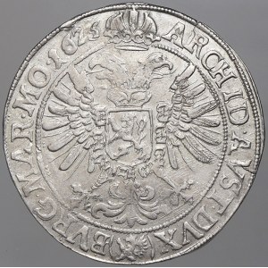 Ferdinand II. Mince dobrého zrna. Tolar 1623 Praha – Suttner (29,00 g). MKČ-741
