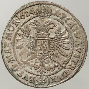 Ferdinand II. ¼ tolar 1624 Praha – Suttner. MKČ-755