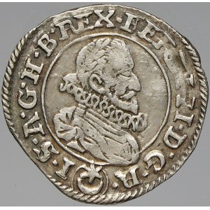 Ferdinand II. 3 krejcar 1627 Praha - Hübmer. MKČ-760