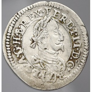 Ferdinand II. Z krejcar 1625 Graz. KM-488. n. prohnutý