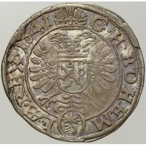 Ferdinand III. 3 krejcar 1641 Praha – Wolker. MKČ-1181