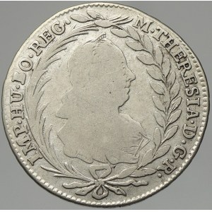 Marie Terezie. 20 krejcar 1775 IC-FA Vídeň