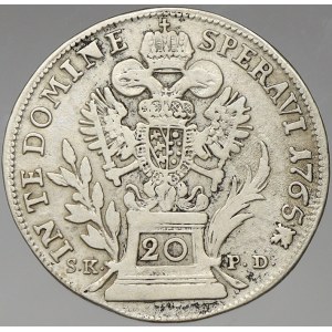 František Lotrinský. 20 krejcar 1765 SK-PD BN (posmrtný 1778)