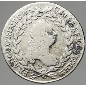 František Lotrinský. 20 krejcar 1765 D-NB (posmrtný 1769)