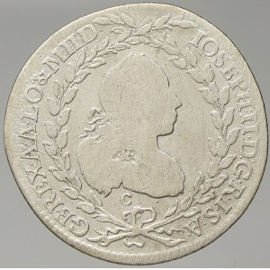 Josef II. 20 krejcar 1769 C EvS-AS