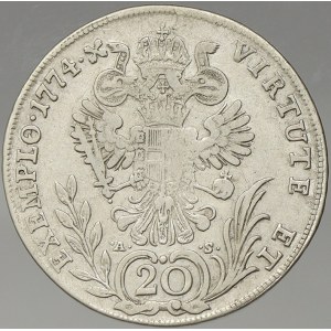 Josef II. 20 krejcar 1774 A F-S