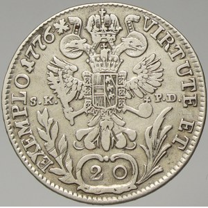 Josef II. 20 krejcar 1776 B SK-PD