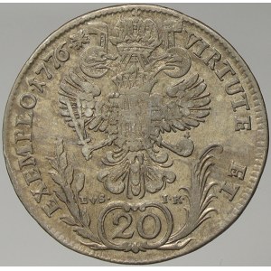 Josef II. 20 krejcar 1776 C EvS-IK