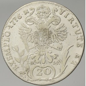 Josef II. 20 krejcar 1776 G IB-IV