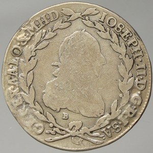 Josef II. 20 krejcar 1780 B SK-PD