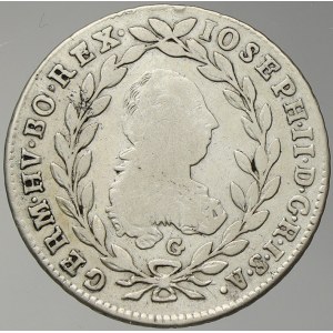 Josef II. 20 krejcar 1781 G