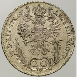 Josef II. 20 krejcar 1782 C. Nov.-34