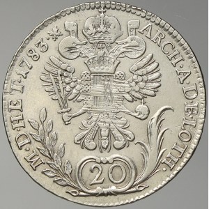 Josef II. 20 krejcar 1783 C