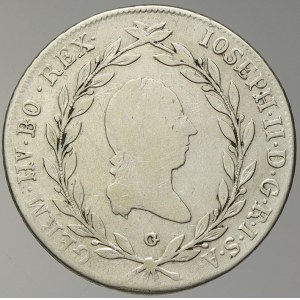 Josef II. 20 krejcar 1786 G