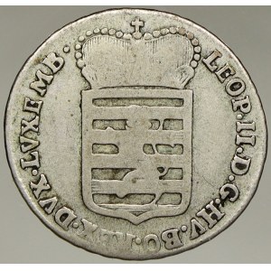 Leopold II. VI sol 1790 H – ražba pro Lucembursko. Nov.-28