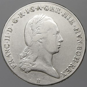 František II. / I. Tolar kříž. 1794 H Günzburg. Nov.-90. n. hry