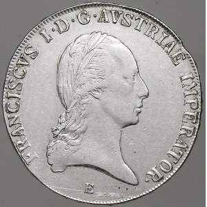 František II. / I. Tolar konv. 1823 E. n. škr., dr. hr.