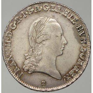 František II. / I. ½ tolar kříž. 1797 B