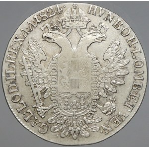 František II. / I. ½ tolar konv. 1824 G