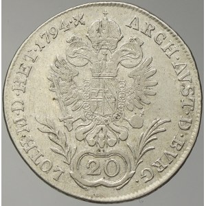 František II. / I. 20 krejcar 1794 G