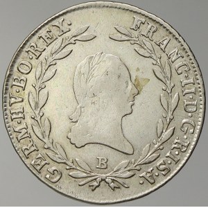 František II. / I. 20 krejcar 1802 B