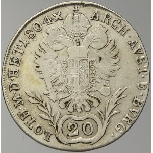 František II. / I. 20 krejcar 1804 G