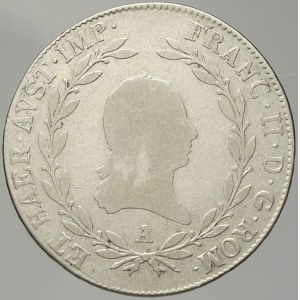 František II. / I. 20 krejcar 1806 A - říšská koruna