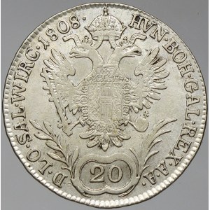 František II. / I. 20 krejcar 1808 B