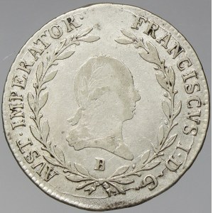 František II. / I. 20 krejcar 1808 B
