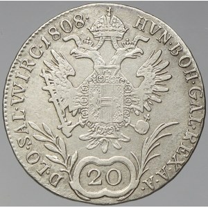 František II. / I. 20 krejcar 1808 C