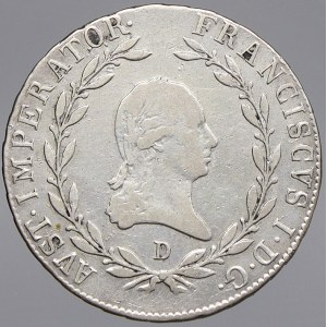 František II. / I. 20 krejcar 1808 D. Zöttl-3442